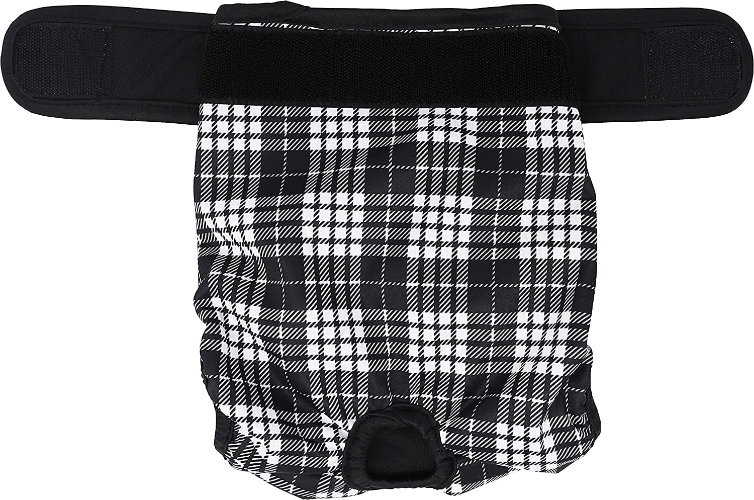 Petsweare Wasserdicht Saugfähigkeit Waschbare Robuste Wiederverwendbare Hundewindeln Läufigkeitshose Inkontinenzunterlage für Weiblichen Welpe und Hündinnen 3 Pack (XSmall, Schwarz)